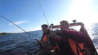 День рождения на Онеге: судак, коптильня и походная баня