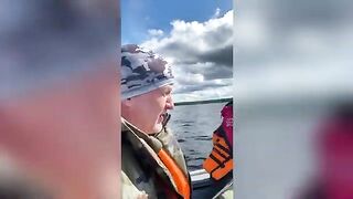 День рождения на Онеге: судак, коптильня и походная баня