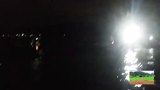 Ночная сеть и поиск морских обитателей у Хочама