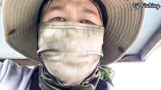 Смена точки у плавучих садков Хайминя возле Куинёна