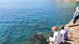Утро на мысе Йен у Куинёна: рыба для обеда и длинный день на камнях