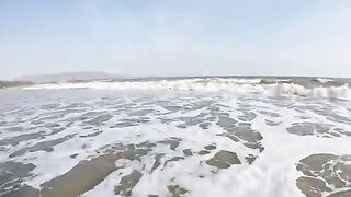 Лонгхай после сильной волны: ставим сеть на мелководье