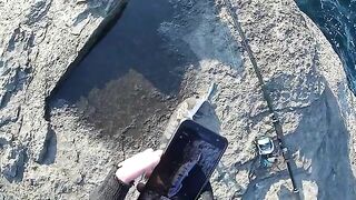 С новым спиннингом к мысу Тобизина на острове Русский