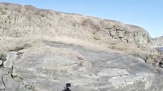 С новым спиннингом к мысу Тобизина на острове Русский