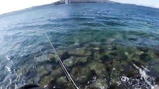 С новым спиннингом к мысу Тобизина на острове Русский