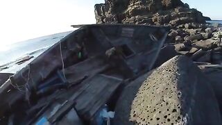 С новым спиннингом к мысу Тобизина на острове Русский