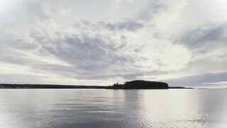 Окуни, судак и маяк во время июльской поездки на Онегу