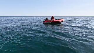 С отцом на остров Русский: камбала с лодки и сорвавшаяся треска