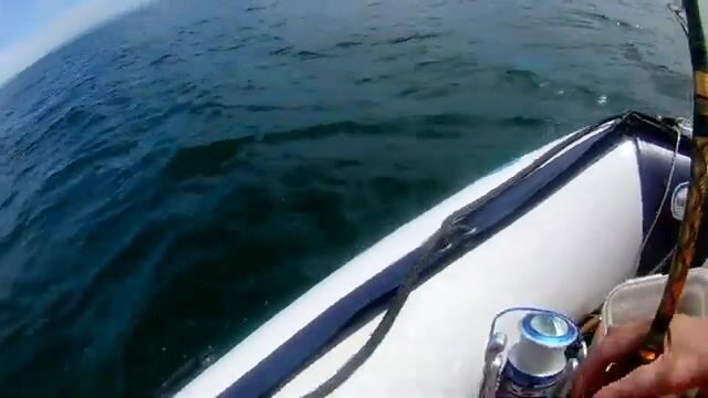 С семьей на лодке у мыса Тобизина: ловим камбалу на острове Русский