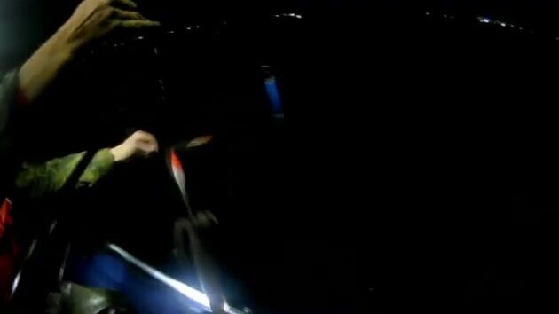 Первый выход за кальмаром ночью у мыса Вятлина на острове Русский