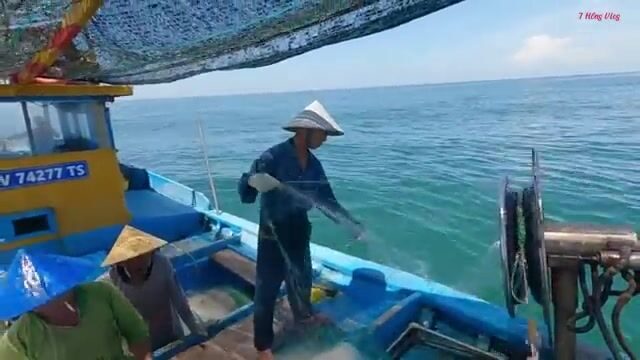 Ночной выход из Лонгхая: как рыбаки ищут косяк под водой и ставят сеть