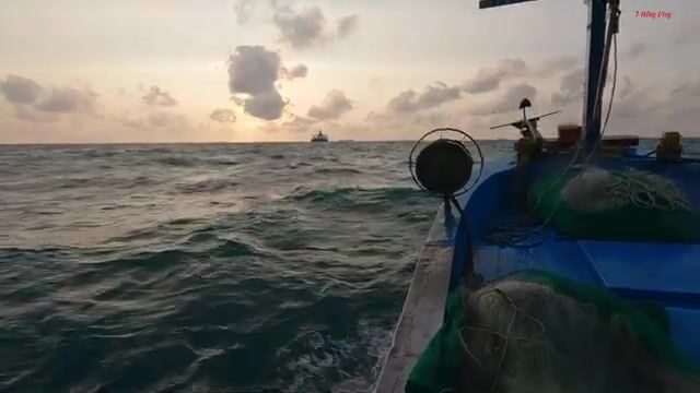 Пять дней в море у Лонгхая: рыбаки ставят сети по течению и возвращаются в родной порт