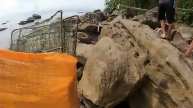 Рыбалка и сбор крабов у Байвонга на Фукуоке: подводный поиск и обед с друзьями на берегу