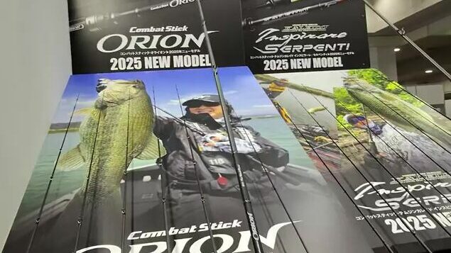 Fishing Show Osaka 2025: японская выставка снастей, сборка удилищ и ловля форели в аквариуме