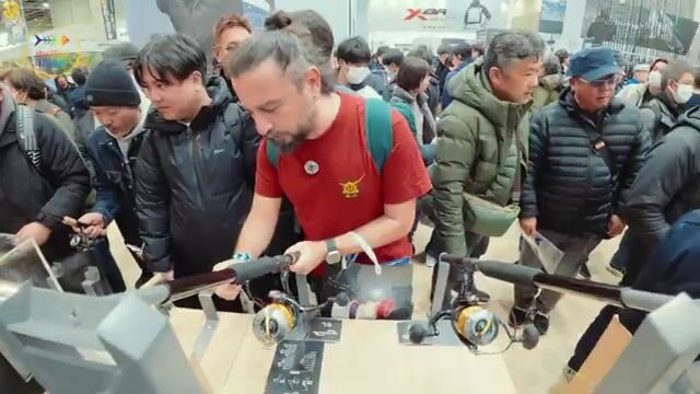 Shimano Square в Осаке: рыболовные катушки, исторические снасти и встреча с представителем марки