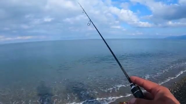 Последнее утро отпуска в Алахадзы: барабуля и морской карась на микроджиг