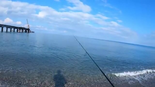 Последнее утро отпуска в Алахадзы: барабуля и морской карась на микроджиг