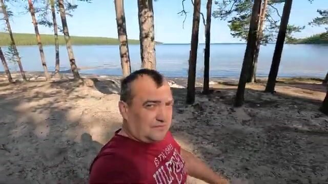 Рыбалка на Онего в Карелии: недельный лагерь, поиск судака и проверка стаи на глубине эхолотом