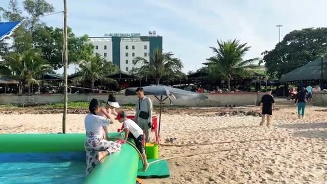 Утро на пляже Хочама во Вьетнаме: рыбаки возвращаются с крабами и свежей морской рыбой