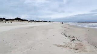 Ночная рыбалка на пляже Лас-Тоскас в Уругвае: переезд по берегу и почти 30 рыб