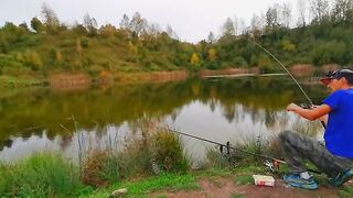 Карпы на мамалыгу и кукурузу в Румынии: холодная ночь на диком водоеме