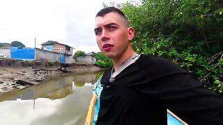 Рыбалка с местными жителями на тихоокеанском берегу Эквадора и утренние поклевки перед жарой