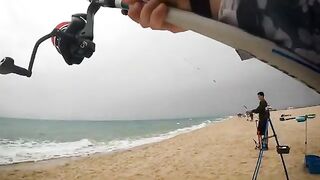 Серфкастинг в Саллуме возле Хаммамета: подготовка снастей и береговой этап Interclub 2026