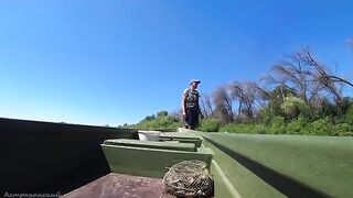 Астраханская Волга на новой лодке: поиск сазана и сома, смена точек и разнообразный улов