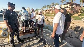 Четвертый открытый рыболовный турнир в Акабе с арабскими командами и ужином из общего улова