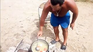 Летний выходной на Донузлаве с рыбалкой для ухи и нырянием за мидиями к вечернему ужину
