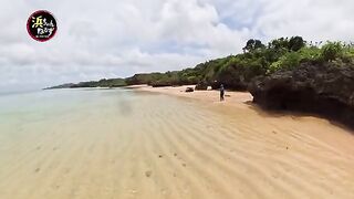 Семейная рыбалка с сестрами на Исигаки: соревнование у воды и рыба на сливочном масле