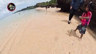Семейная рыбалка с сестрами на Исигаки: соревнование у воды и рыба на сливочном масле