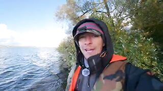 Первый выход с эхолотом на Минское море в поисках сома и хищника до вечернего троллинга
