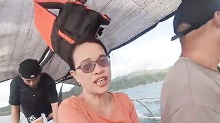 Первый выход на рыбалку в Эль-Нидо: поиск удочки, волна и дождь у берегов Палавана