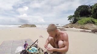 Со своим спиннингом на скалы Ко Чанга за небольшой морской рыбой и ночью на поиски крабов