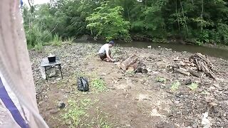 Три июльских дня за хариусом и ленком на горной реке Приморья после размыва таежной дороги