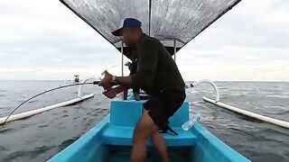Морская рыбалка в Амеде на Бали с местными жителями: выход к точкам у восточного побережья