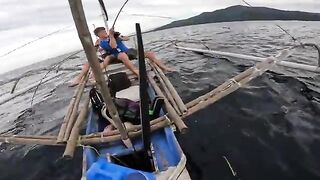 Первый джиггинг на Палаване для гостей из Англии: смена приманок и вываживание с лодки