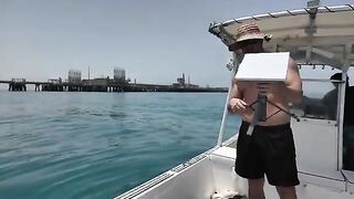 Подводная охота у Умм-эль-Марадим в Кувейте с Fumesz и переходами между островными точками
