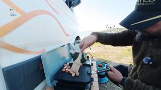 Ночной кемпинг у Чешме в Измире: серфкастинг в бухте и ловля морморы с берега