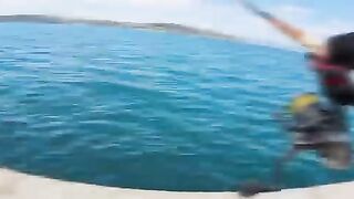 Пеламида на Босфоре в Стамбуле: августовская рыбалка с берега у Бейкоза и долгожданные поклевки