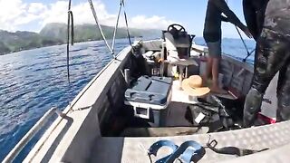 Подводная охота на Таити перед национальным турниром с разведкой зон и поиском рифовой рыбы