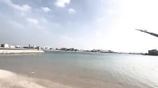 Желтоперый морской карась с берега Кувейта и вечерние поклевки в компании местных рыбаков
