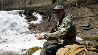 С ручейником за рыбой на горную реку Приморья и чаепитие после переходов по каменистому берегу