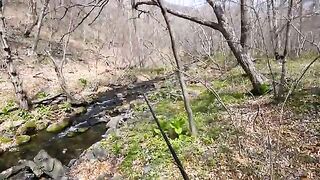 С ручейником за рыбой на горную реку Приморья и чаепитие после переходов по каменистому берегу