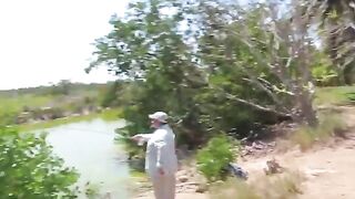 Нахлыст на беби-тарпона в мангровом канале Кайо-Гильермо на Кубе и утро без поклевок