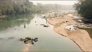 За нильским окунем с нахлыстом в Камеруне по дикой реке Фаро вместе с проводниками экспедиции