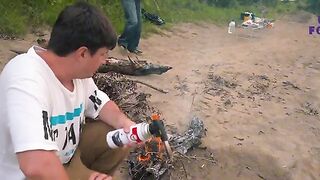 Конец летнего сезона на Кубани с жареным карасем у лагеря и пустыми снастями до семи утра