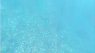 Подводная охота у Гили-Тепеконга возле Чандидасы на Бали до ухудшения прозрачности воды к полудню