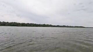 Поиск крупного судака с эхолотом в Астраханской области и день с поклевками небольшой разной рыбы